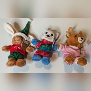 Build A Bear Minis, Plush Holiday Stuffed Toys - Kids Toys